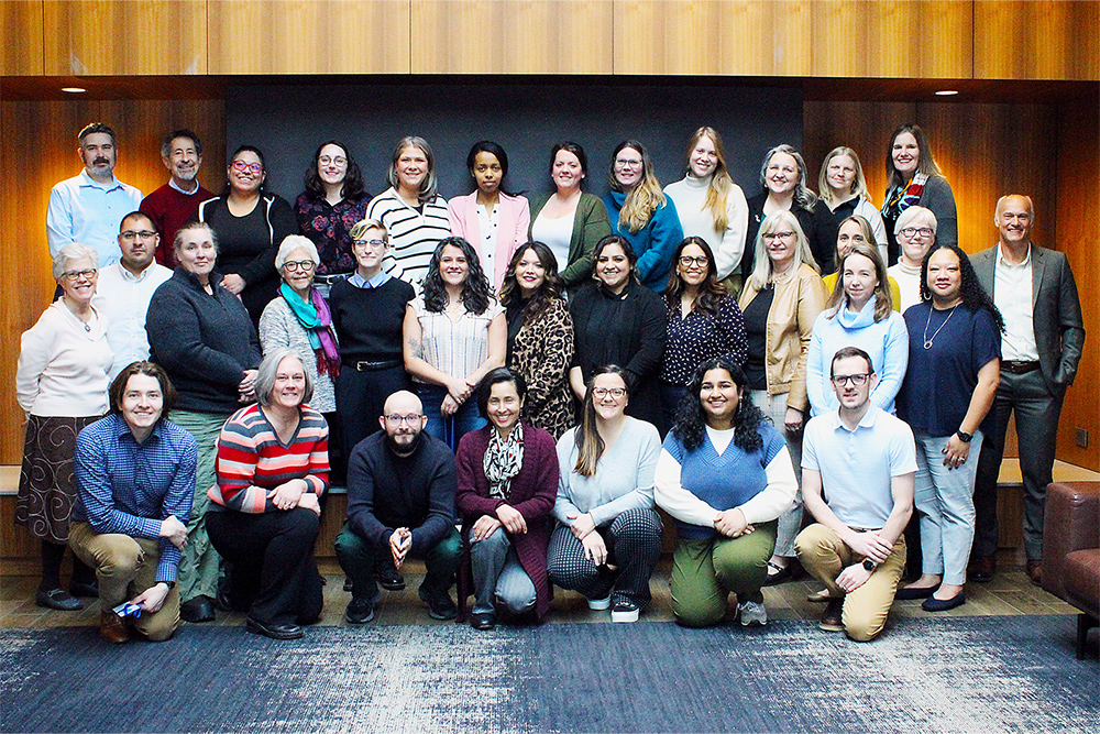 Image of the Leadership Institute cohort and faculty